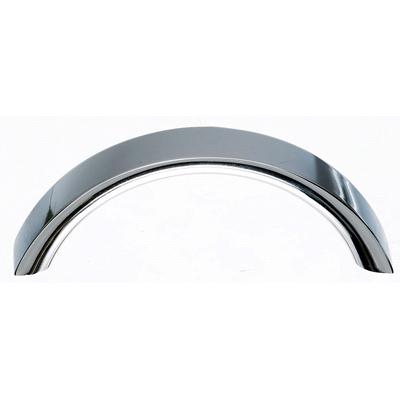 Top Knobs M1738 Crescent Pull 3" (c-c) - Polished Chrome