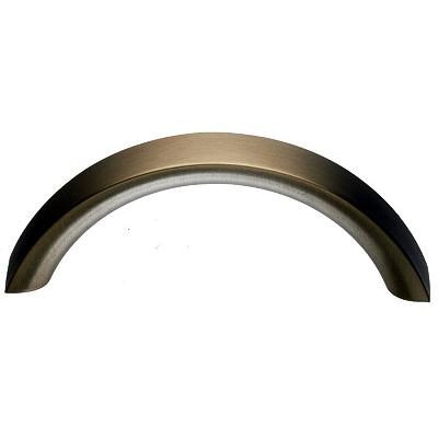 Top Knobs M1739 Crescent Pull 3" (c-c) - Brushed Bronze