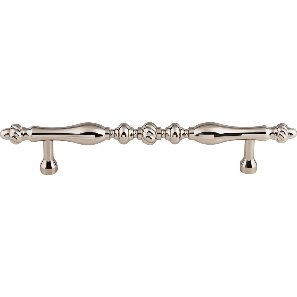 Top Knobs M1797-7 Somerset Melon Pull 7" (c-c) - Polished Nickel