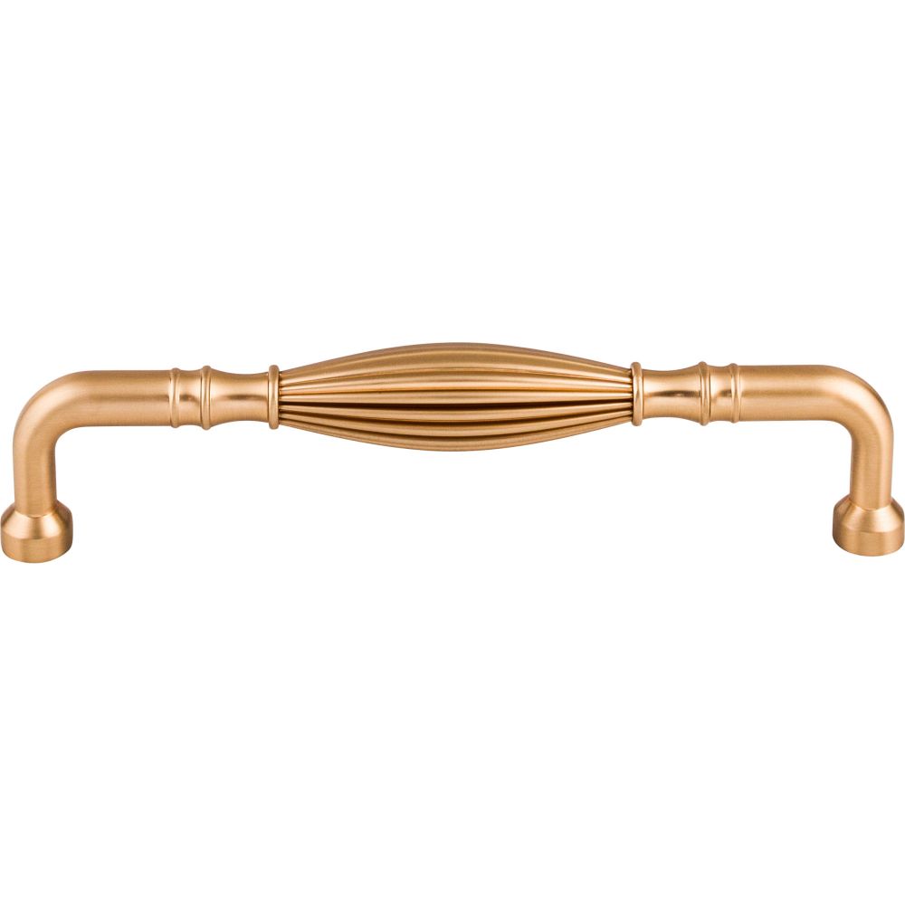 Top Knobs M1855-7 Tuscany D-Pull 7" (c-c) - Brushed Bronze