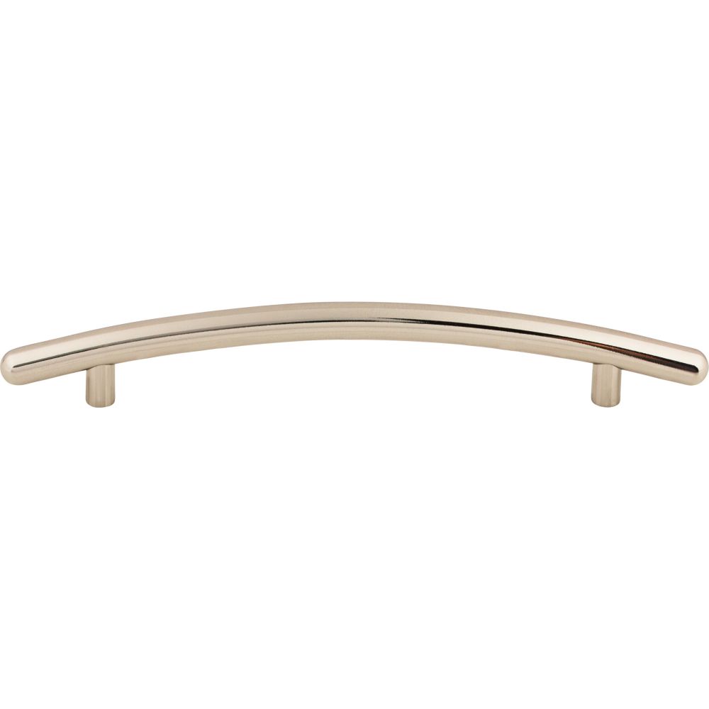 Top Knobs M1952 Curved Bar Pull 6 5/16" (c-c) - Polished Nickel