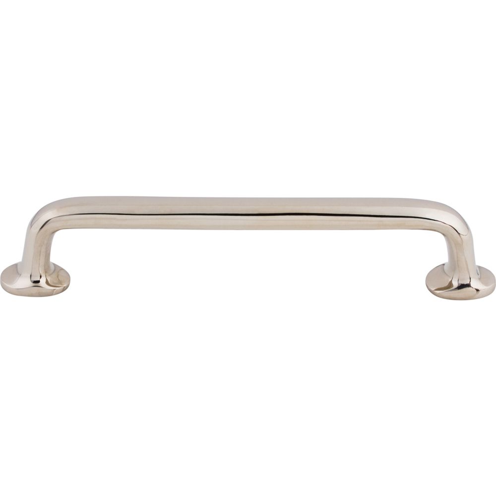 Top Knobs M1992 Aspen II Rounded Pull 6" (c-c) - Polished Nickel