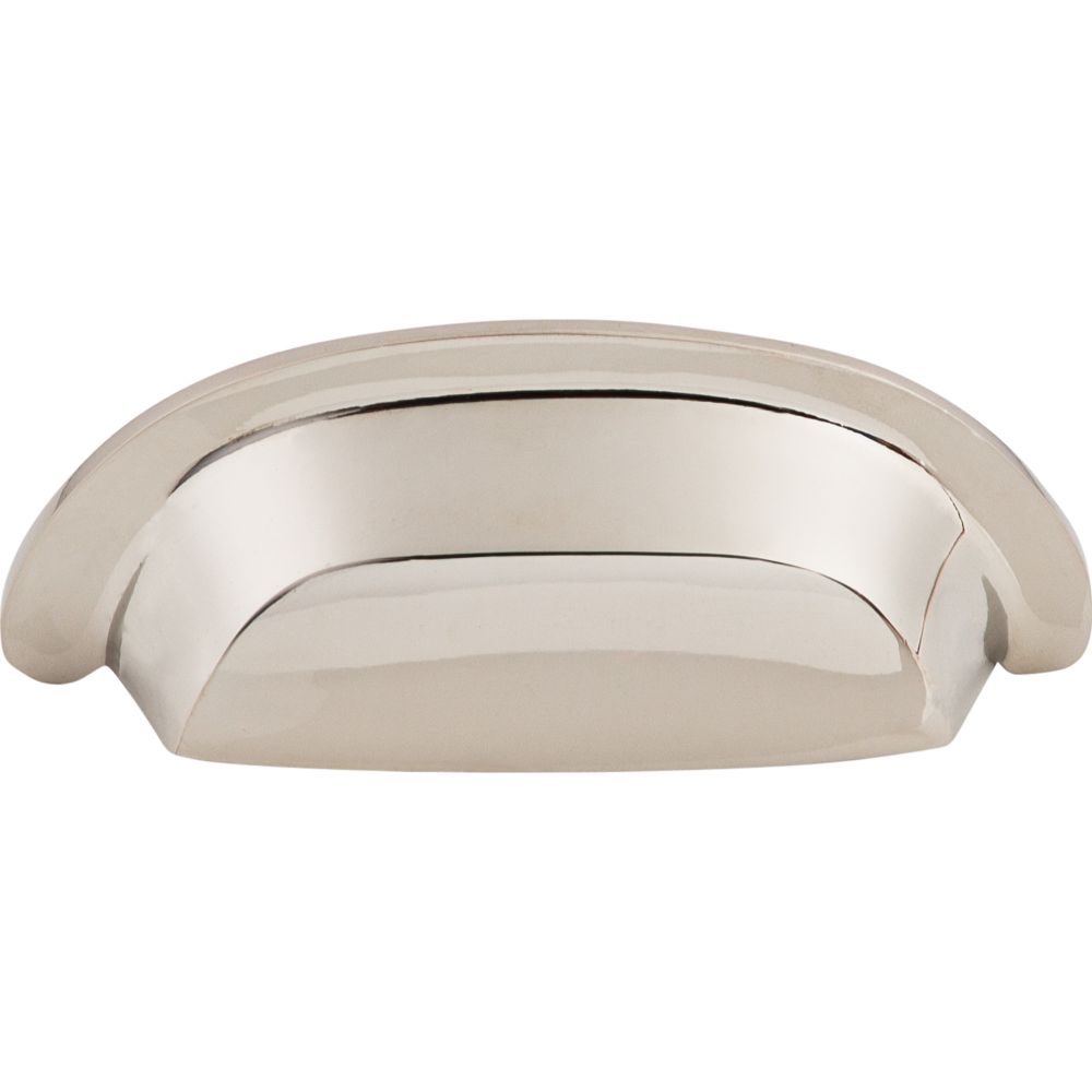 Top Knobs M2004 Aspen II Cup Pull 3" (c-c) - Polished Nickel
