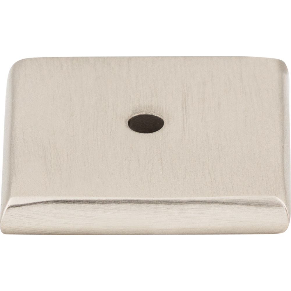 Top Knobs M2020 Aspen II Square  Backplate 1 1/4" - Brushed Satin Nickel