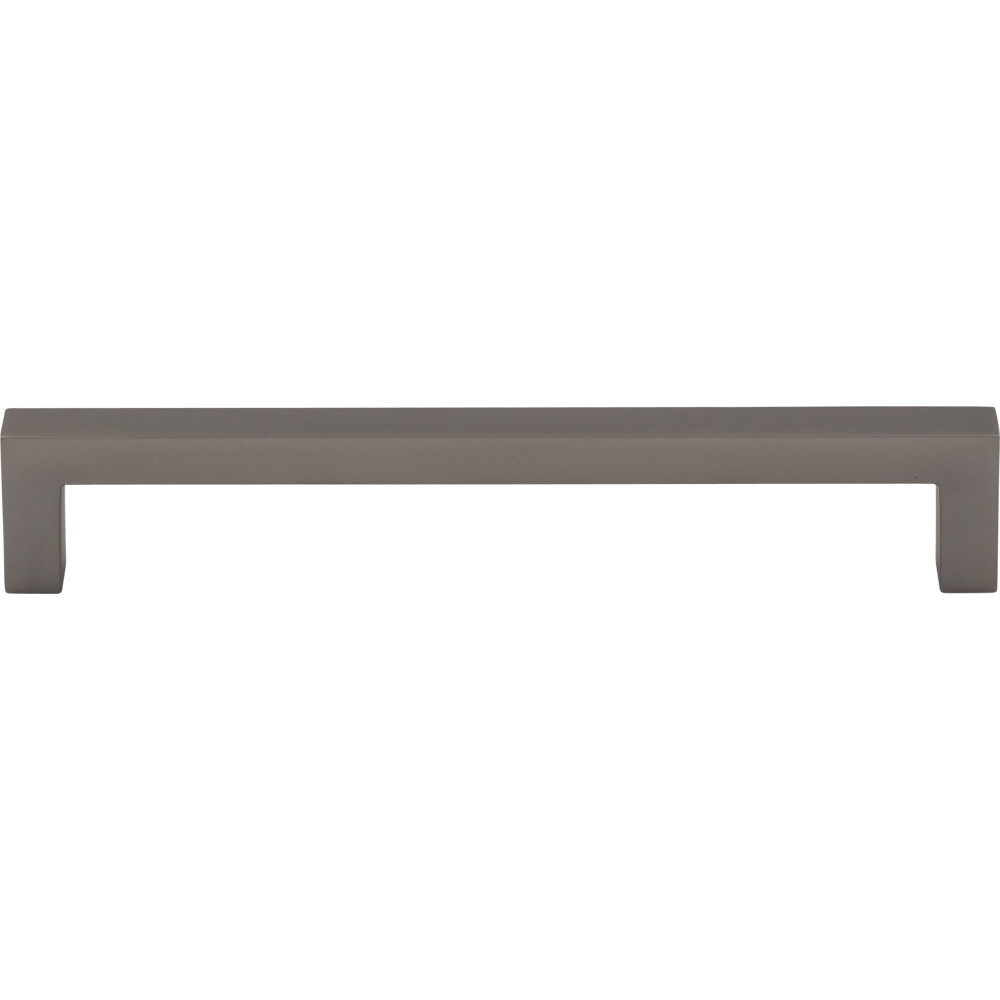 Top Knobs M2154 Square Bar Pull 6 5/16 Inch (c-c) - Ash Gray