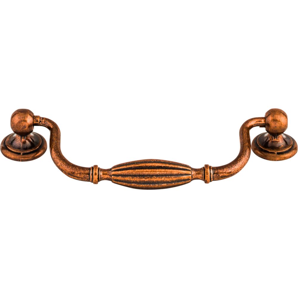 Top Knobs M217 Tuscany Drop Pull Small 5 1/16" (c-c) - Old English Copper