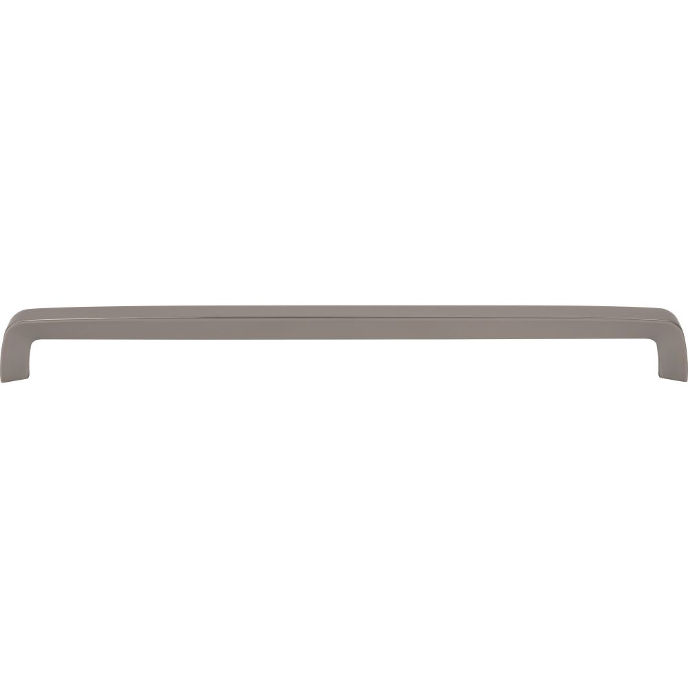Top Knobs M2186 Tapered Bar Pull 12 5/8 Inch (c-c) - Ash Gray