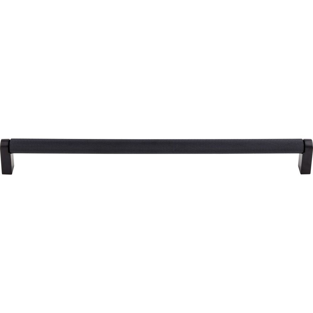 Top Knobs M2633 Amwell Bar Pull 11 11/32" (c-c) - Flat Black