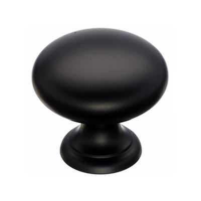Top Knobs M285 Mushroom Knob 1 1/4" - Flat Black
