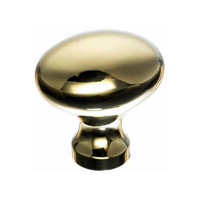 Top Knobs M368 Egg Knob 1 1/4" - Polished Brass