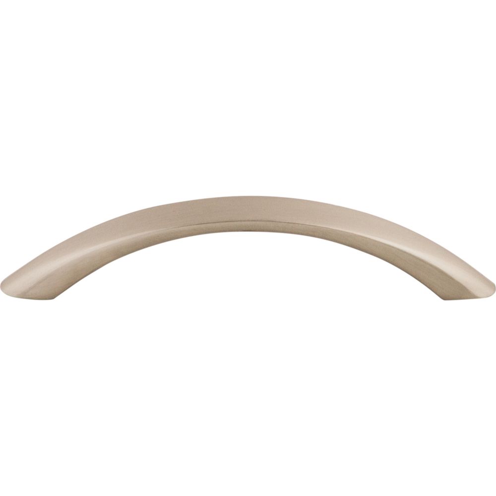 Top Knobs M384 Bow Pull 3 3/4" (c-c) - Brushed Satin Nickel