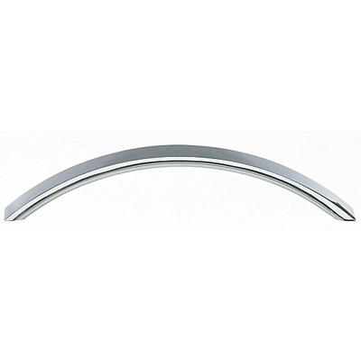 Top Knobs M397 Crescent Pull 5 1/16" (c-c) - Polished Chrome
