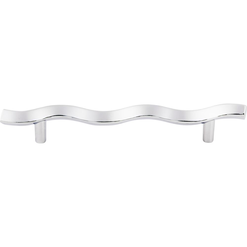 Top Knobs M418 Wave Pull 5 1/16" (c-c) - Polished Chrome