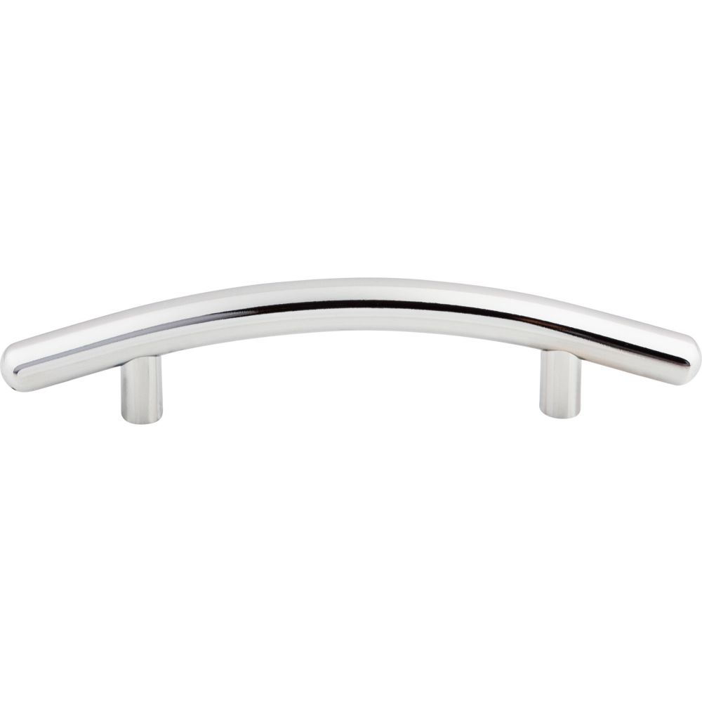 Top Knobs M533 Curved Bar Pull 3 3/4" (c-c) - Polished Chrome