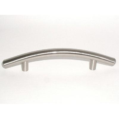 Top Knobs M534 Curved Bar Pull 3 3/4" (c-c) - Brushed Satin Nickel