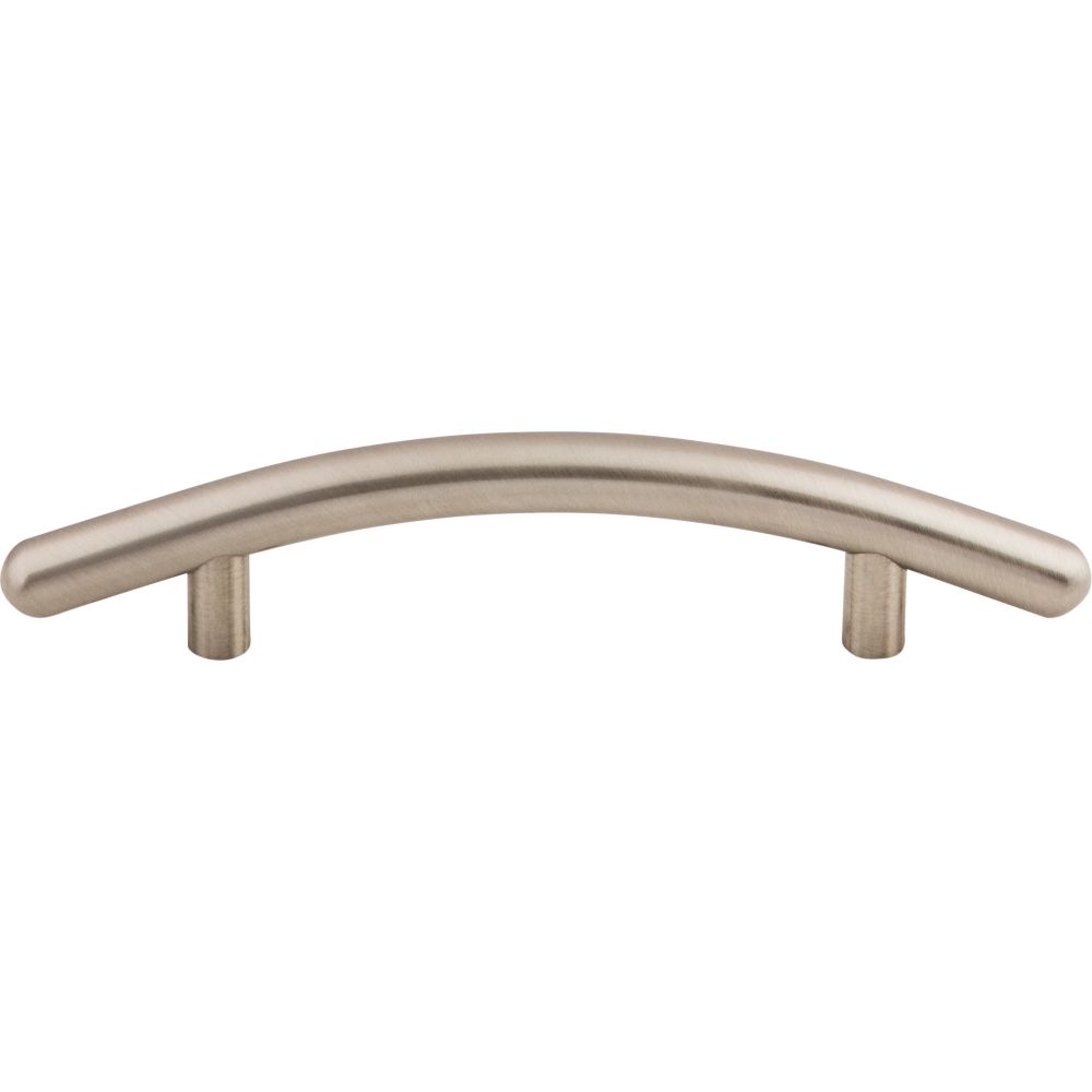 Top Knobs M534 Curved Bar Pull 3 3/4" (c-c) - Brushed Satin Nickel
