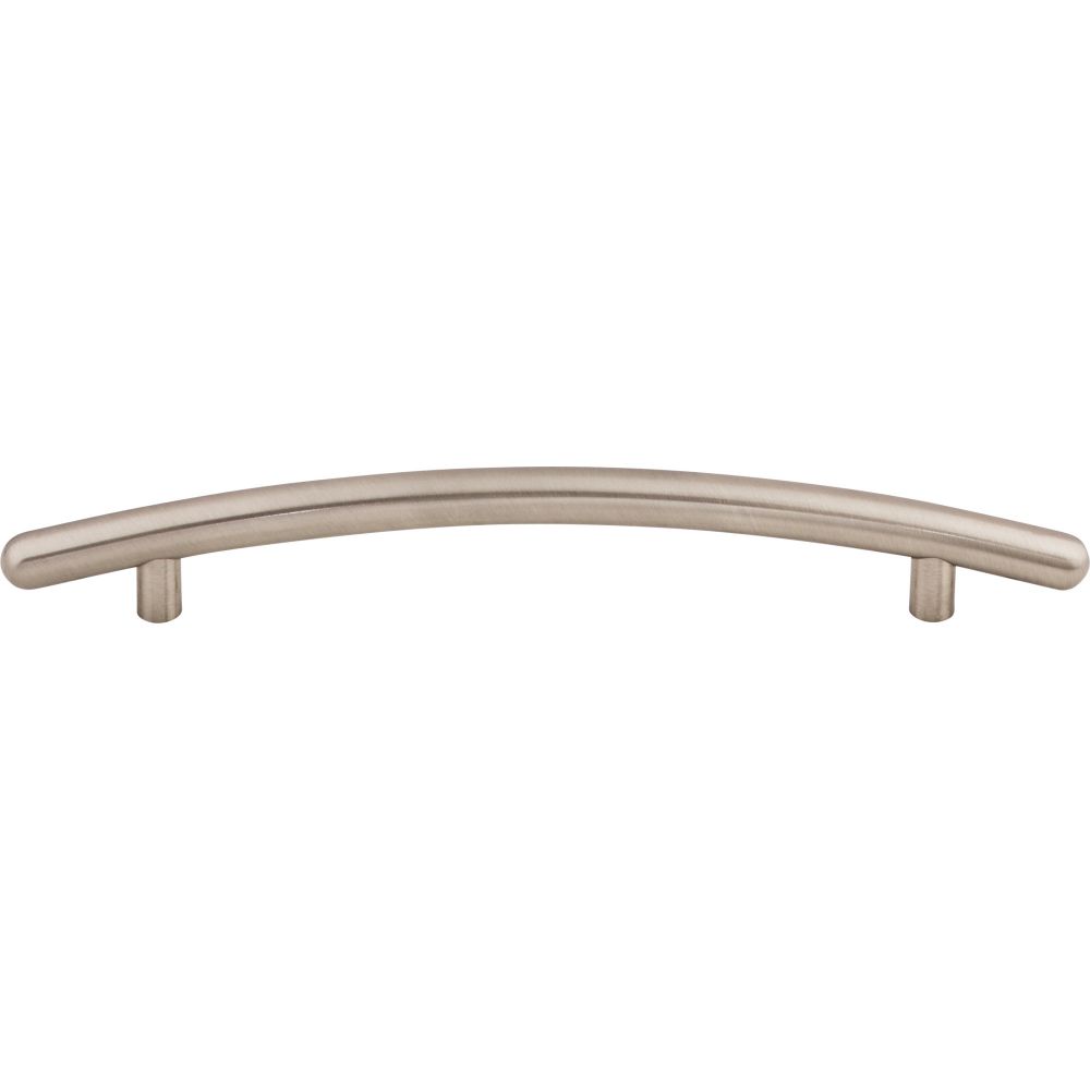 Top Knobs M536 Curved Bar Pull 6 5/16" (c-c) - Brushed Satin Nickel