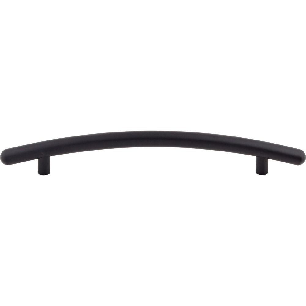 Top Knobs M539 Curved Bar Pull 6 5/16" (c-c) - Flat Black