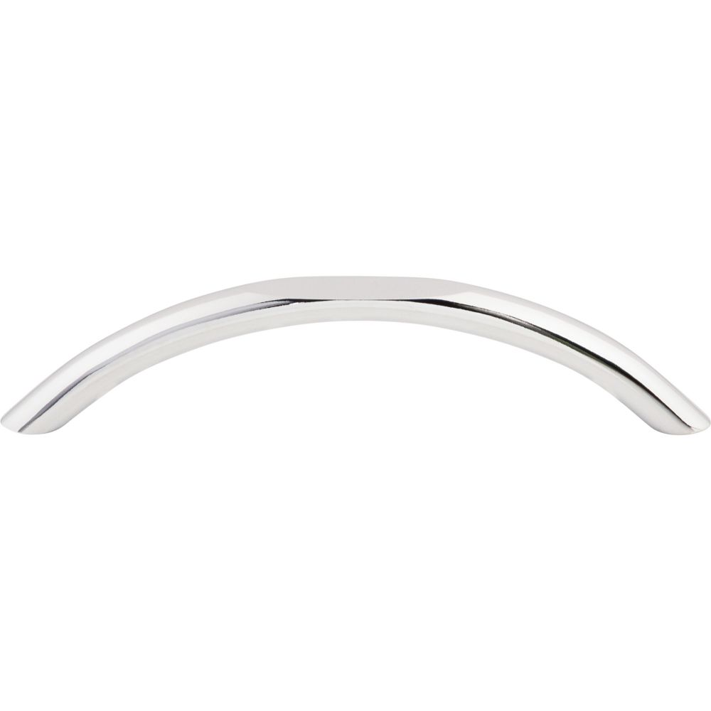 Top Knobs M544 Curved Pull 5 1/16" (c-c) - Polished Chrome