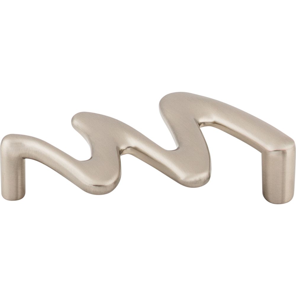 Top Knobs M561 Squiggly Pull 3 3/4" (c-c) - Brushed Satin Nickel