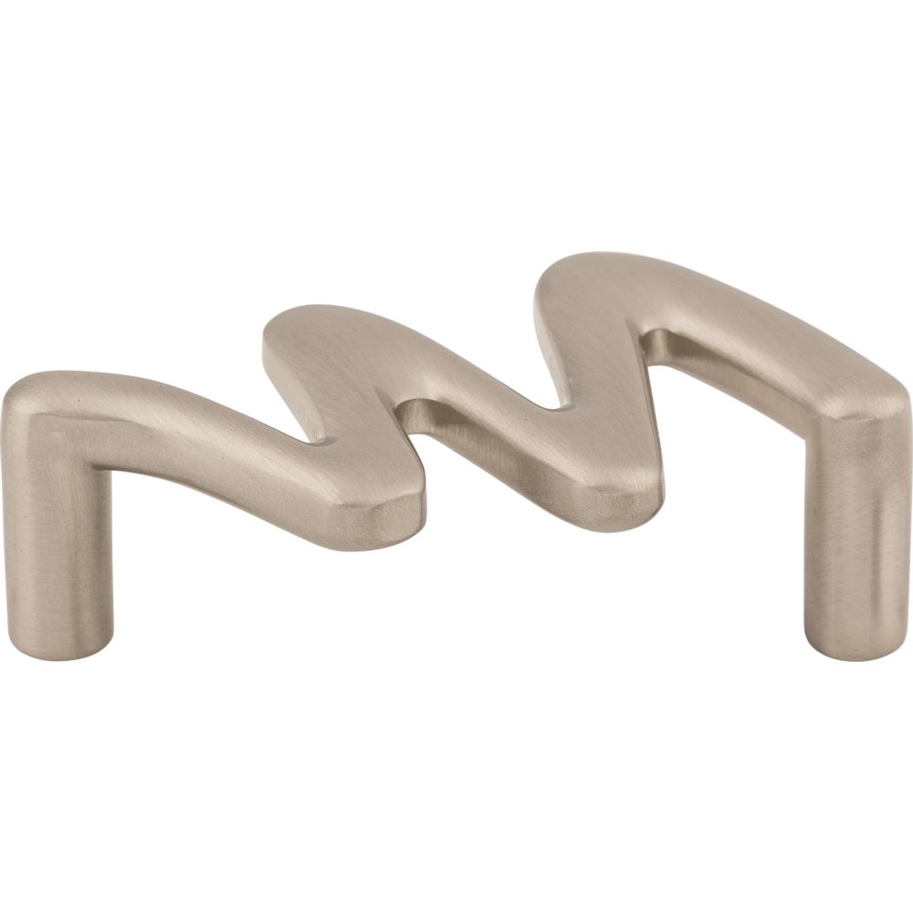 Top Knobs M564 Squiggly Pull 2 1/2" (c-c) - Brushed Satin Nickel