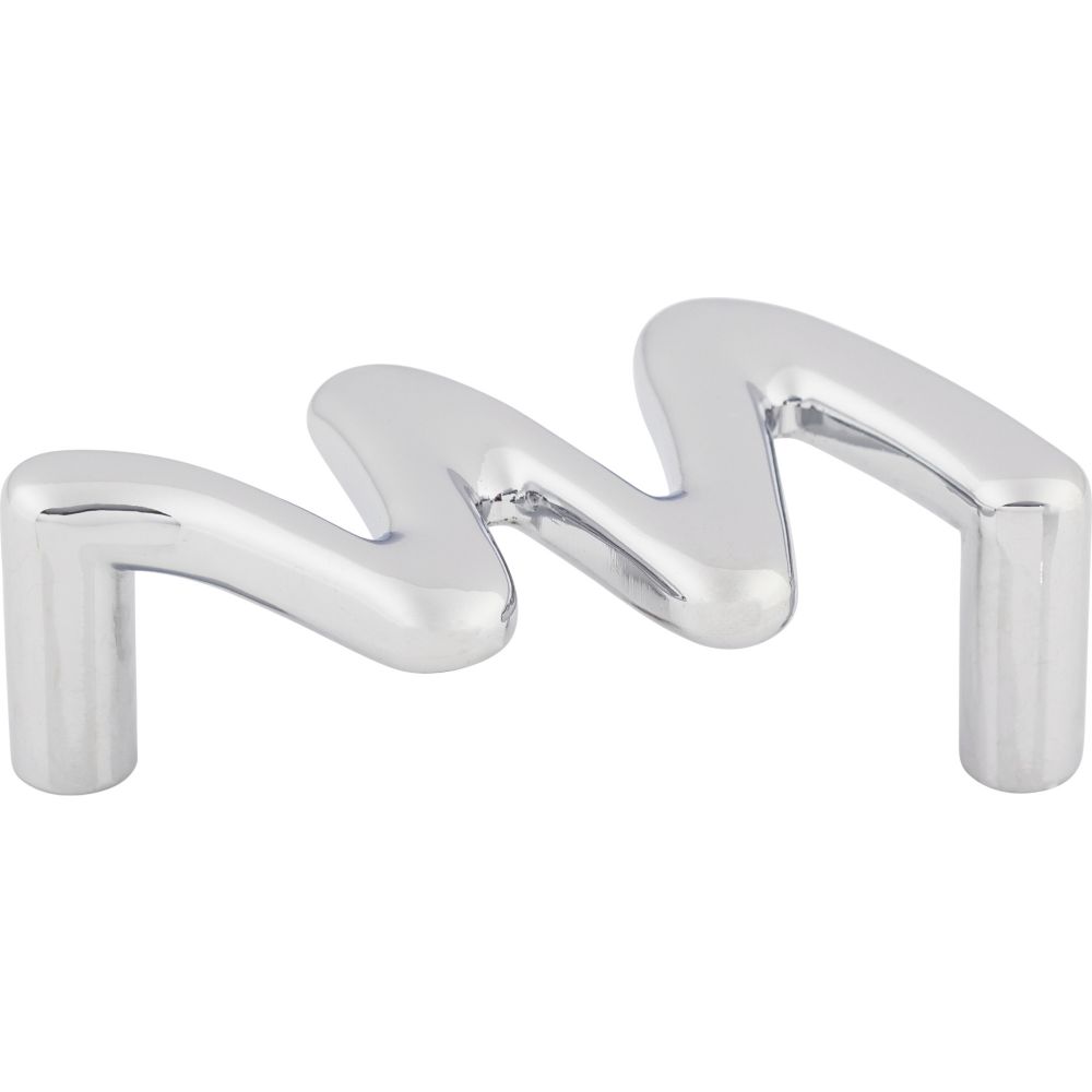 Top Knobs M565 Squiggly Pull 2 1/2" (c-c) - Polished Chrome