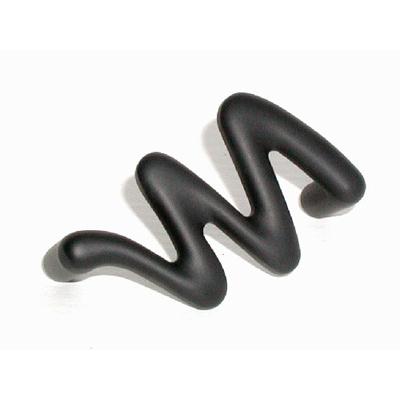 Top Knobs M566 Squiggly Pull 2 1/2" (c-c) - Flat Black