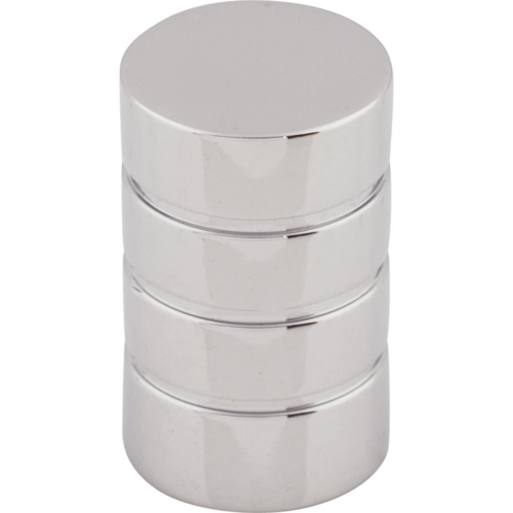 Top Knobs M577 Stacked Knob 5/8" - Polished Chrome