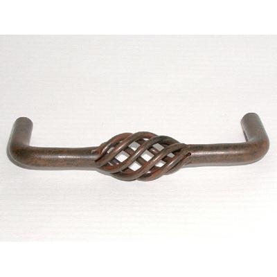 Top Knobs M651 Twisted Wire D-Pull 3 3/4" (c-c) - Patina Rouge