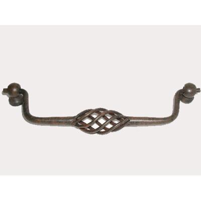 Top Knobs M660 Twisted Wire Drop Pull 6 5/16" (c-c) - Patina Rouge