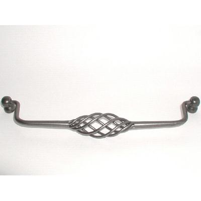 Top Knobs M664 Twisted Wire Drop Pull 8 13/16" (c-c) - Pewter