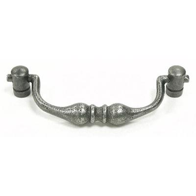 Top Knobs M688 Andelle Drop Pull 3 3/4" (c-c) - Pewter