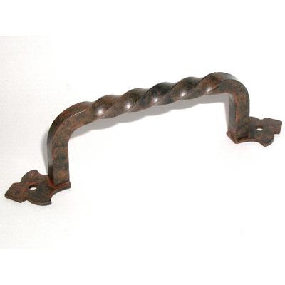 Top Knobs M693 Fixed Norman Crest 4 3/4" (c-c) - Patina Rouge