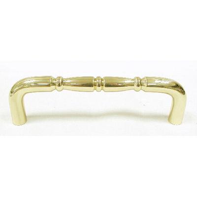 Top Knobs M715-8 - Nouveau Ring Appliance Pull 8 (c-c) - Polished Brass - Appliance Collection 