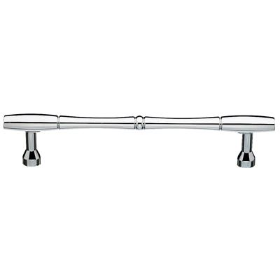 Top Knobs M721-7 Nouveau Bamboo Pull 7" (c-c) - Polished Chrome