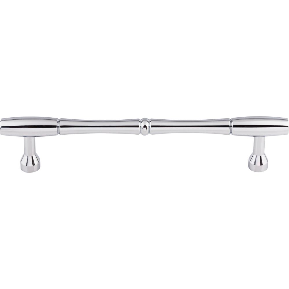 Top Knobs M721-7 Nouveau Bamboo Pull 7" (c-c) - Polished Chrome