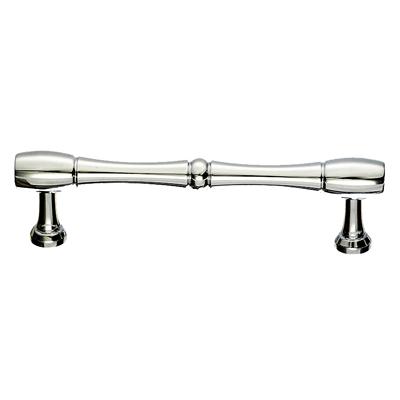 Top Knobs M721-96 Nouveau Bamboo Pull 3 3/4" (c-c) - Polished Chrome
