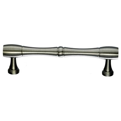 Top Knobs M723-96 Nouveau Bamboo Pull 3 3/4" (c-c) - Brushed Satin Nickel