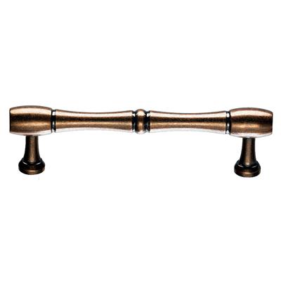 Top Knobs M725-96 Nouveau Bamboo Pull 3 3/4" (c-c) - Antique Copper