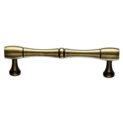 Top Knobs M726-96 Nouveau Bamboo Pull 3 3/4" (c-c) - German Bronze
