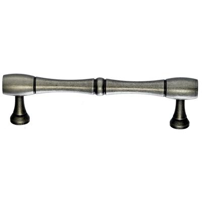 Top Knobs M727-96 Nouveau Bamboo Pull 3 3/4" (c-c) - Pewter Antique