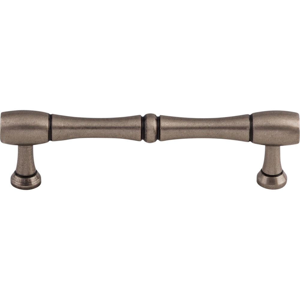 Top Knobs M727-96 Nouveau Bamboo Pull 3 3/4" (c-c) - Pewter Antique