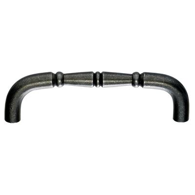 Top Knobs M800-96 - Nouveau Ring Appliance Pull 3 3/4 (c-c) - Pewter - Appliance Collection 