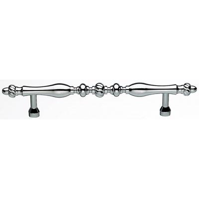 Top Knobs M806-7 Somerset Melon Pull 7" (c-c) - Polished Chrome