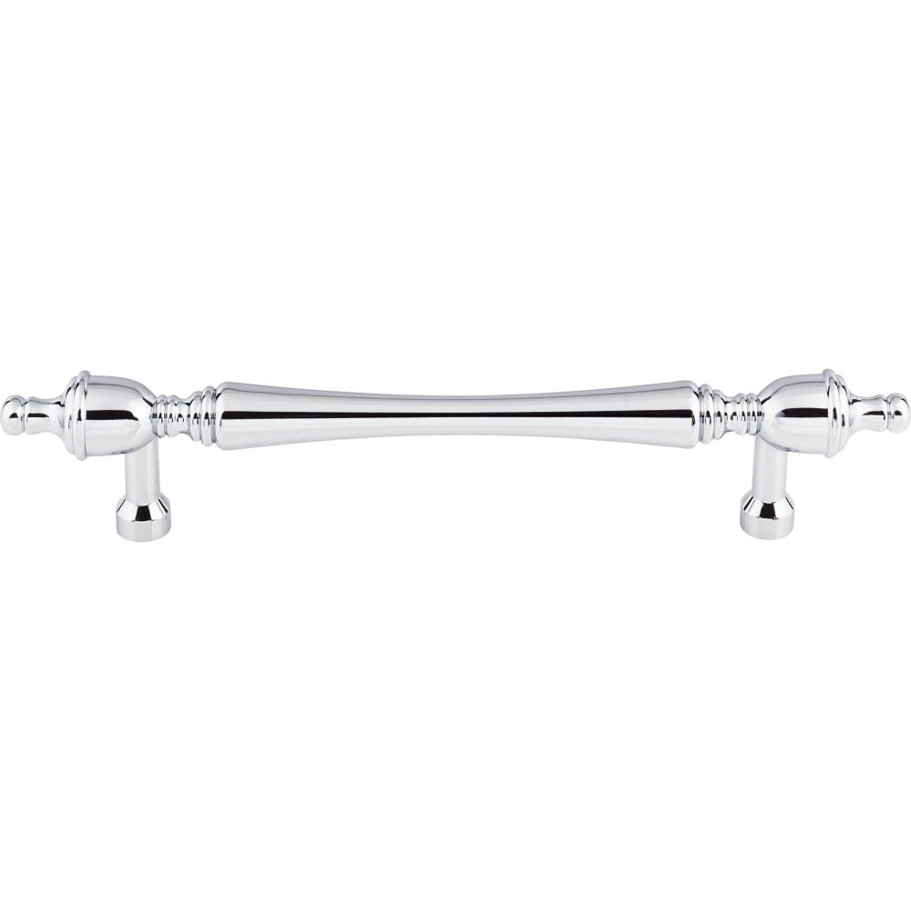 Top Knobs M817-7 Somerset Finial Pull 7" (c-c) - Polished Chrome