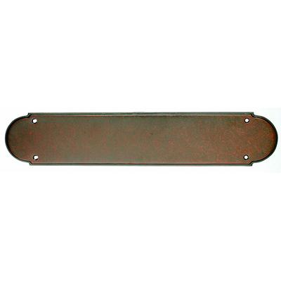 Top Knobs M903 - Plain Push Plate - Antique Copper - Appliance Collection 