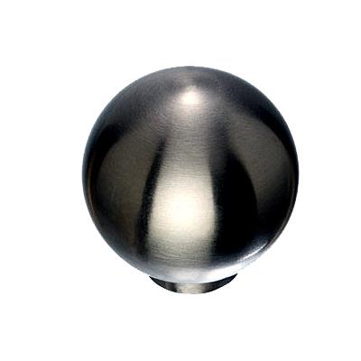 Top Knobs SS18 Ball Knob 1" - Brushed Stainless Steel