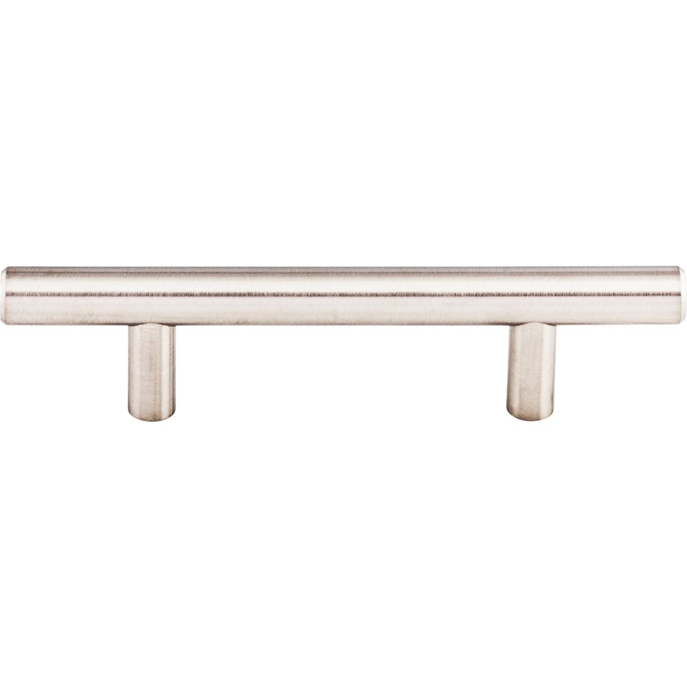 Top Knobs SS2 Solid Bar Pull 3" (c-c) - Brushed Stainless Steel
