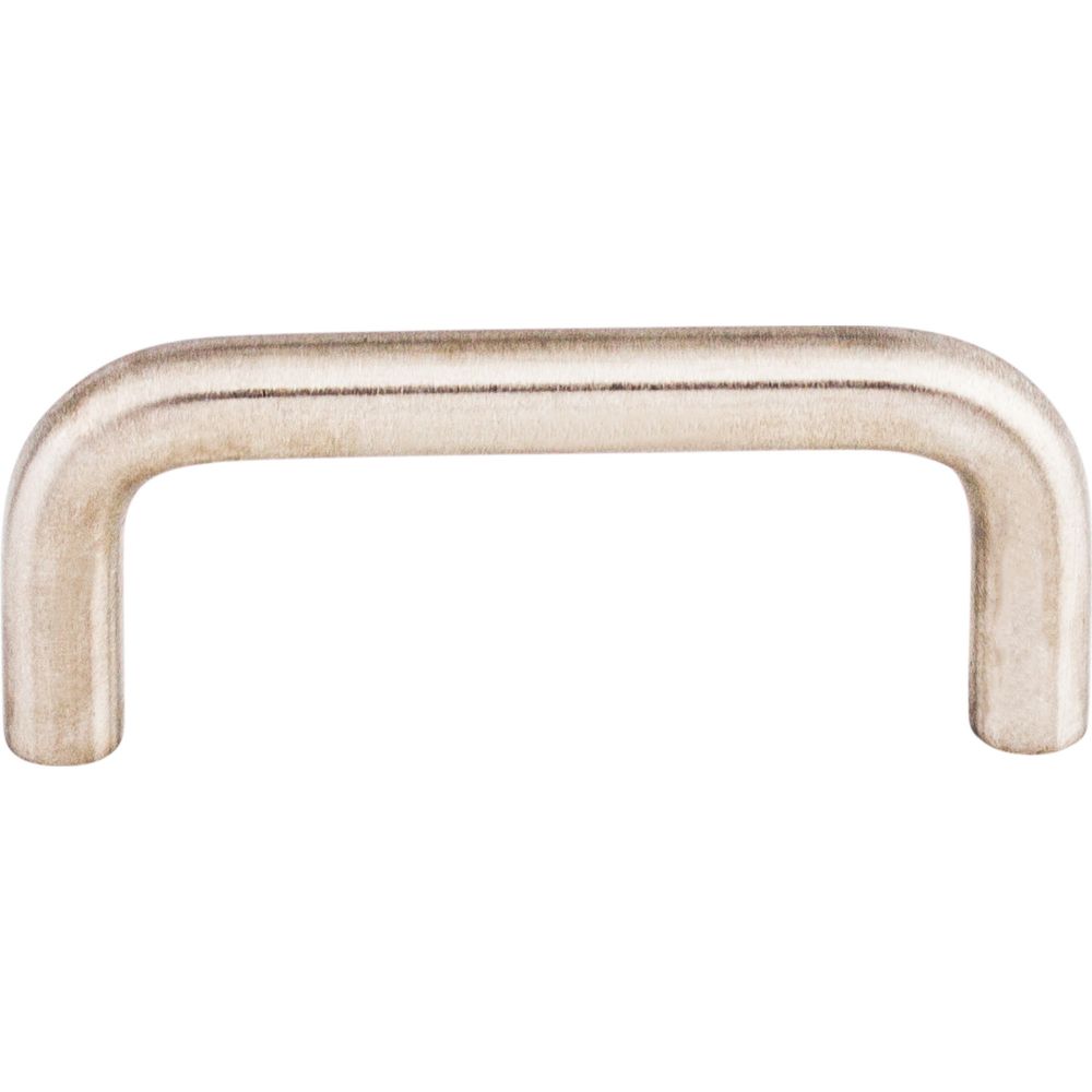 Top Knobs SS30 Bent Bar 3" (c-c) (10mm Diameter) - Brushed Stainless Steel