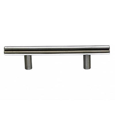 Top Knobs SSH1 Hollow Bar Pull 3" (c-c) - Brushed Stainless Steel